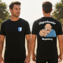 Mann-T-Shirt-Schwarz